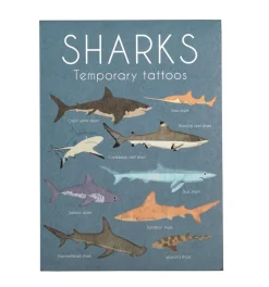 Tatouages temporaires requin
