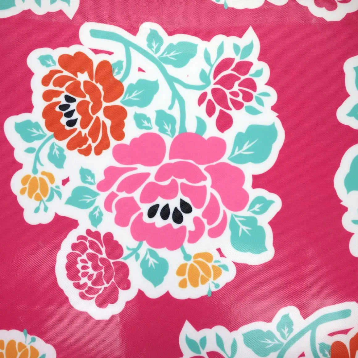Toile cirée à fleurs roses Datcha