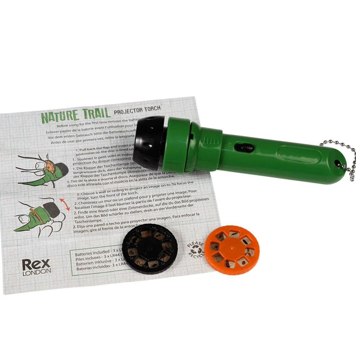 Torche projecteur nature