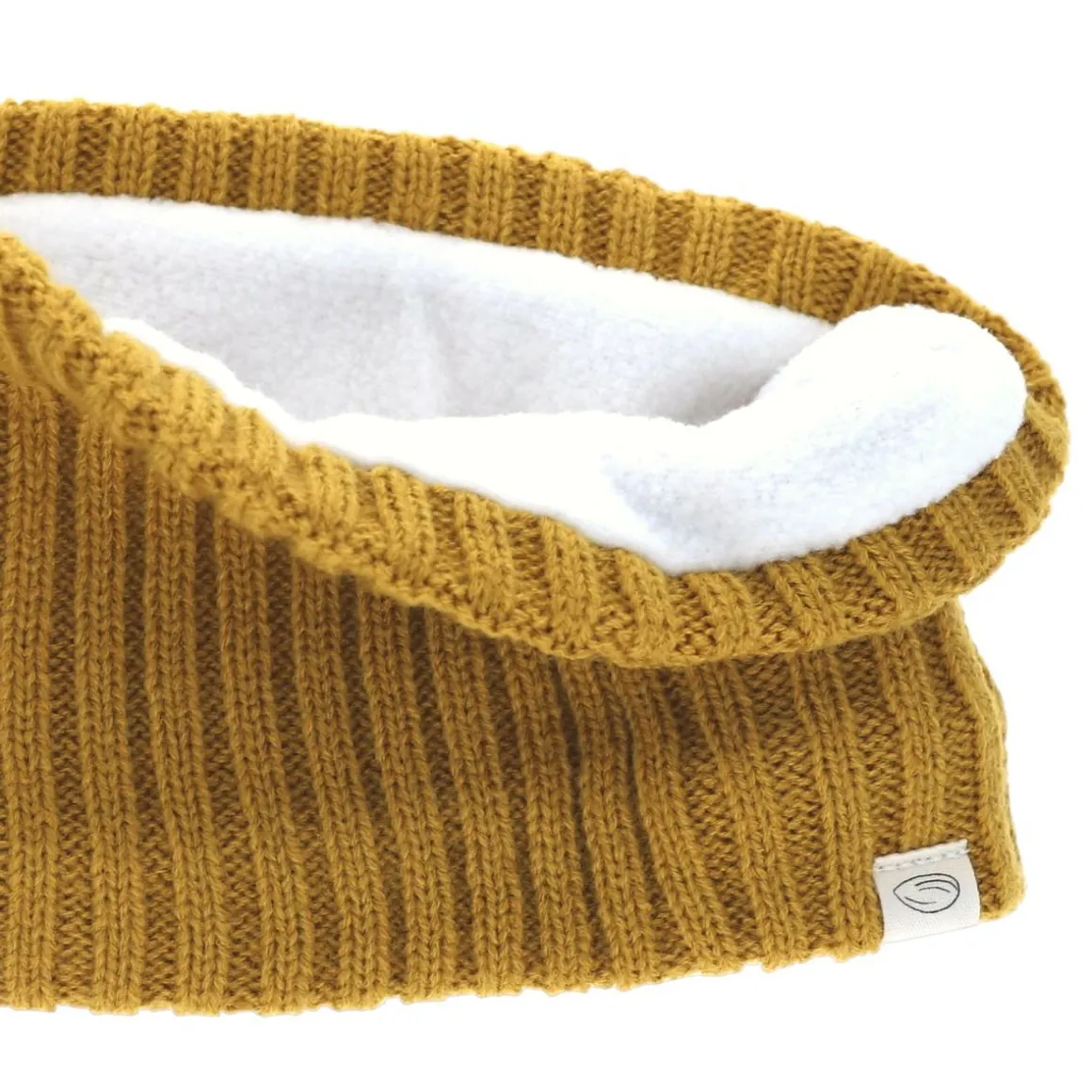 Tour de cou bébé jaune miel