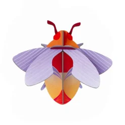 Trophée bourdon orange et mauve