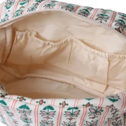 Trousse de toilette fleurie - Folk d'été