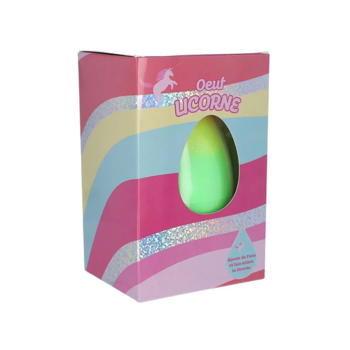 Œuf magique Licorne géant