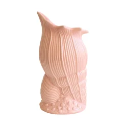 Vase coquillage rose en céramique - Dolphin Queen