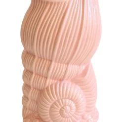 Vase coquillage rose en céramique - Dolphin Queen