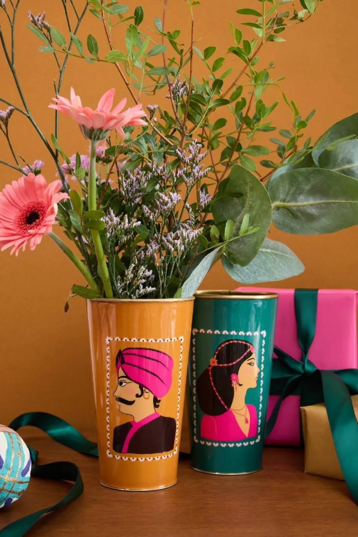 Vase princesse Indienne - Mariage Indien