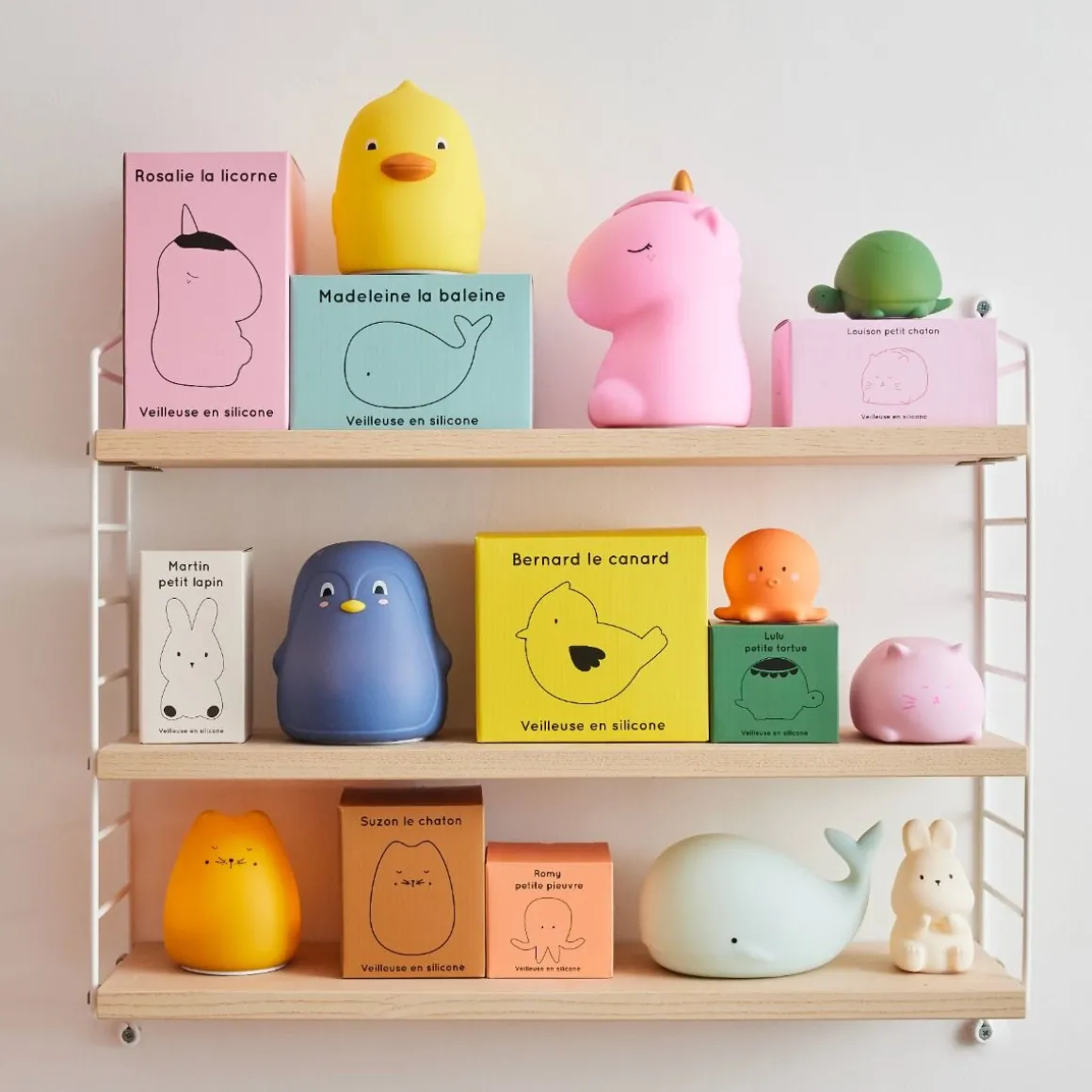 Veilleuse Lucien le pingouin rechargeable