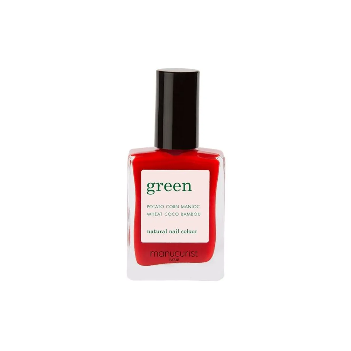 Vernis à ongles naturel rouge poppy red